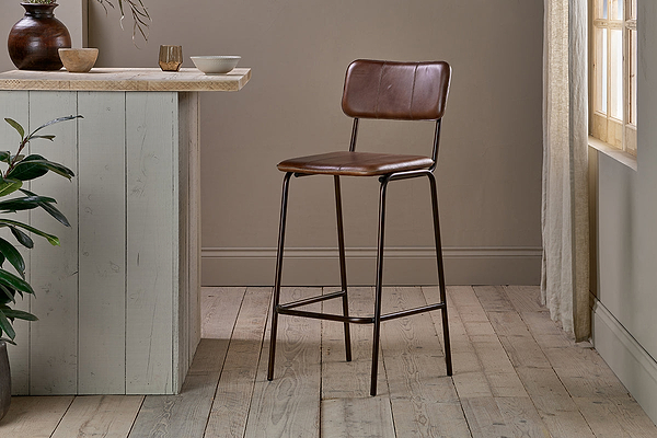 Ukari Counter Chair - Chocolate Brown