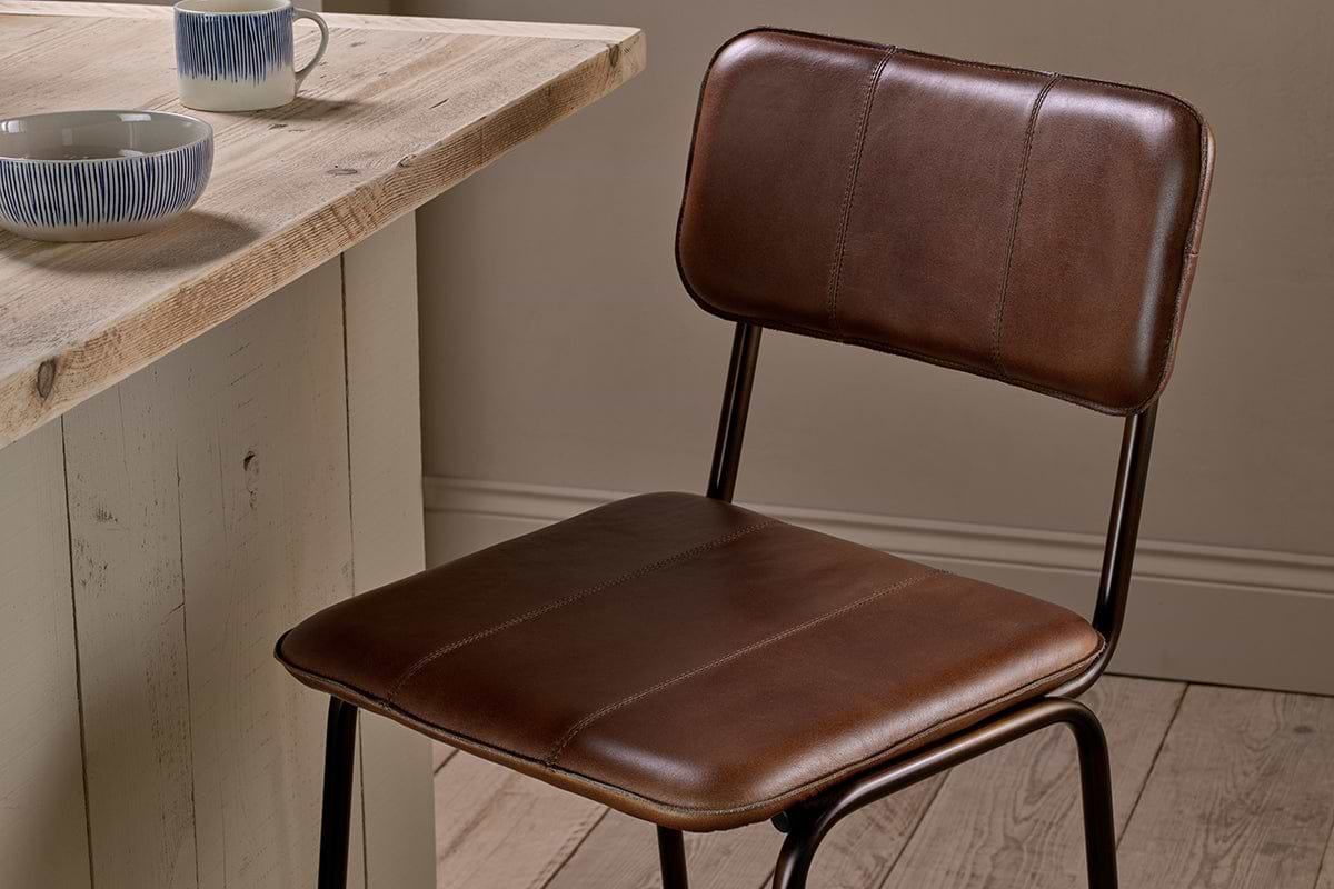 Ukari Counter Chair - Chocolate Brown