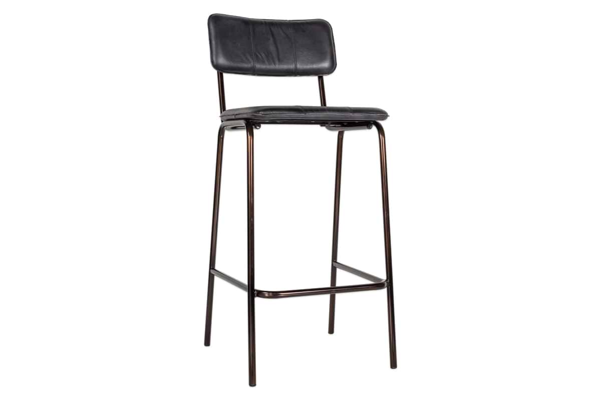 Ukari Counter Chair - Aged Black