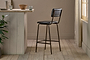 Ukari Counter Chair - Aged Black-nkuku