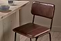 Ukari Counter Chair - Chocolate Brown-nkuku