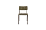 Ukari Leather Dining Chair - Rich Green-nkuku