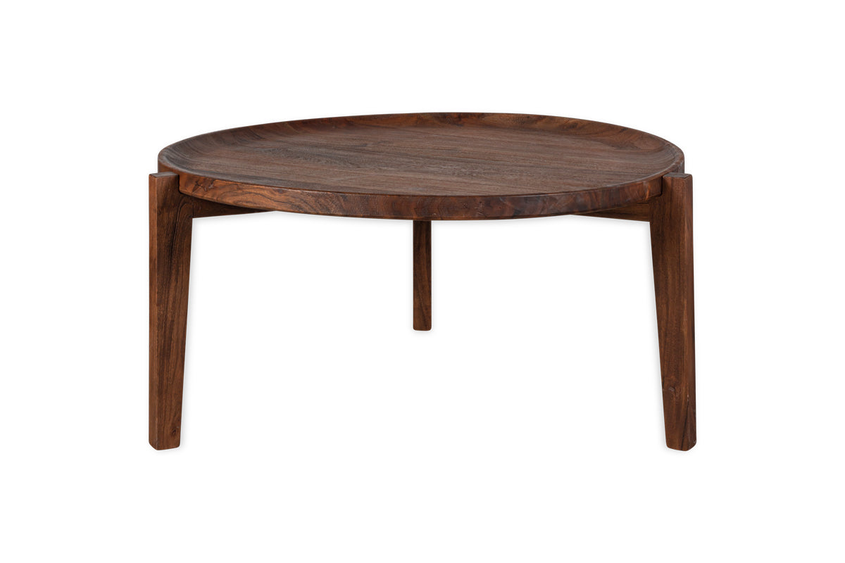 Umar Acacia Coffee Table - Dark Brown- nkuku