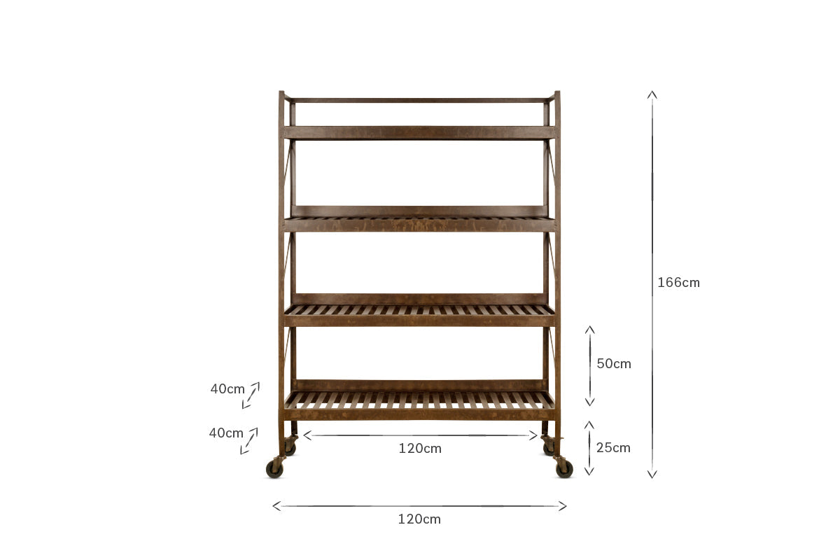 Umi Iron Shelf - Extra Large-nkuku