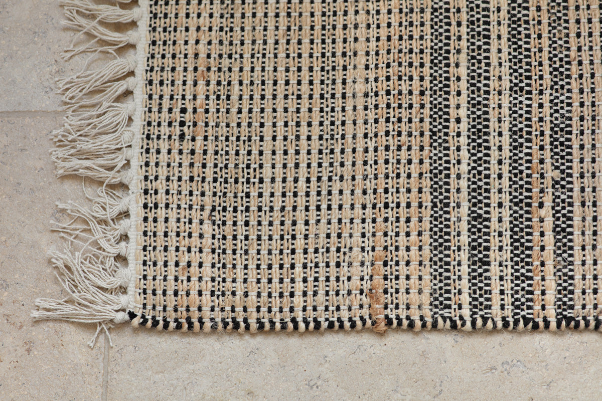 Varli Jute & Cotton Doormat - Natural