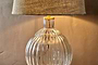 Varanisi Wide Recycled Glass Lamp-nkuku