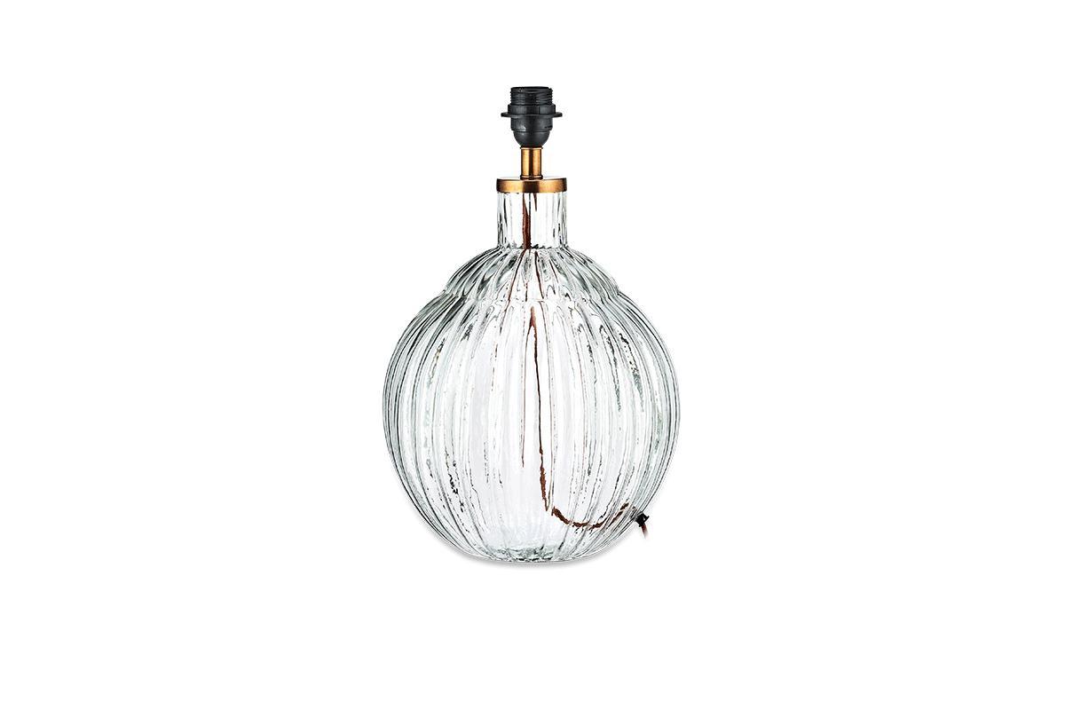 Varanisi Wide Recycled Glass Lamp-nkuku