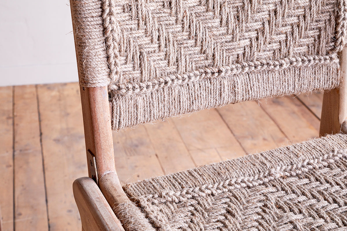 Vinay Woven Counter Chair - Natural-nkuku