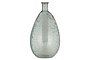 Virya Recycled Glass Vase - Pale Blue-nkuku