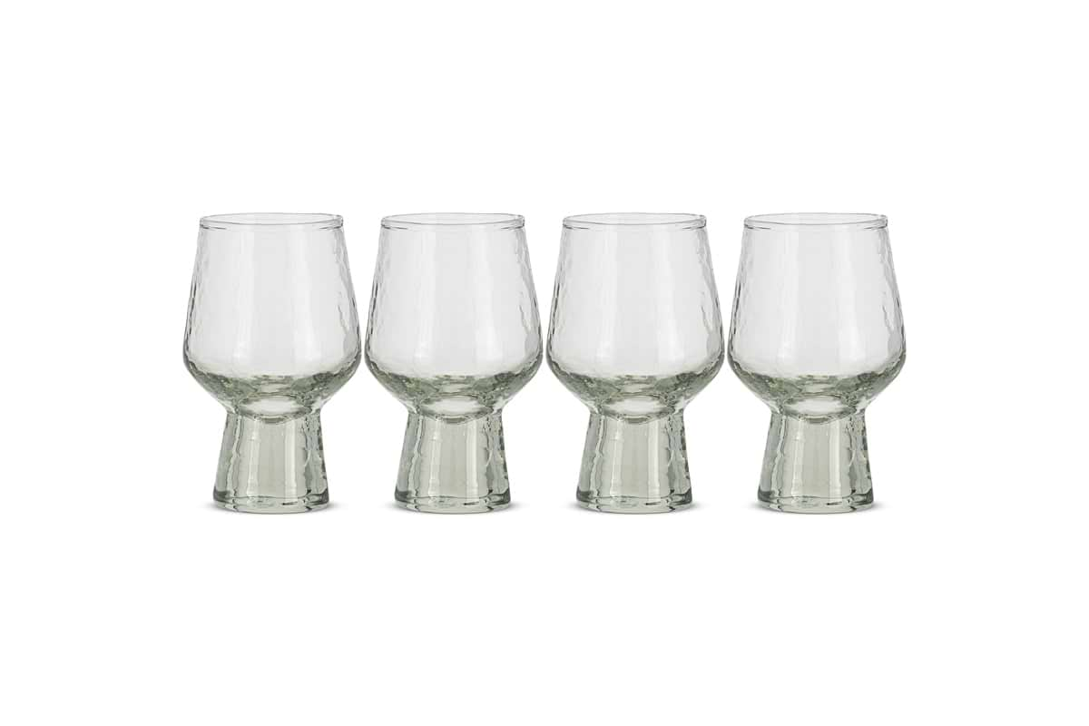 Visla Glass - Light Smoke (Set of 4)-nkuku