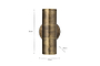 Vitla Outdoor Wall Lamp - Antique Brass-nkuku