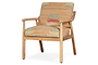 Kavya Kilim Occasional Armchair - Natural