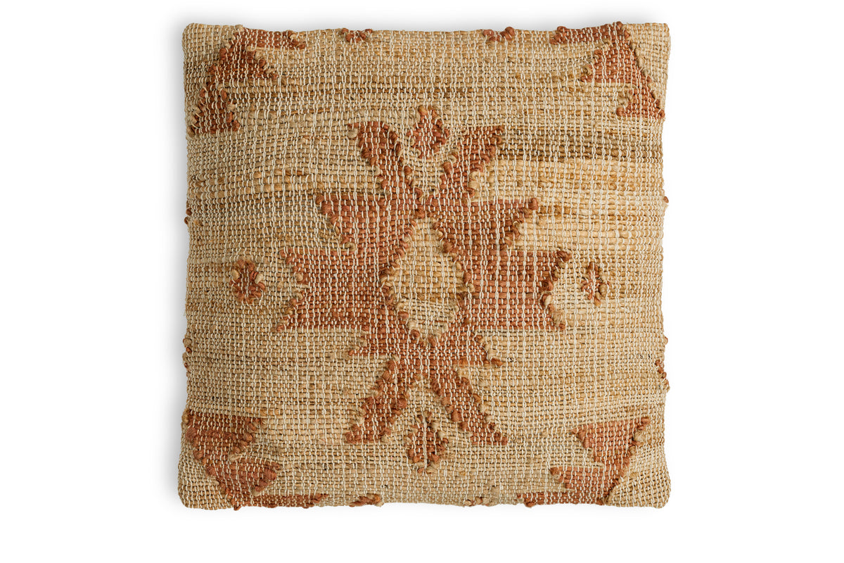 Nila Gul Cushion Cover - Rust
