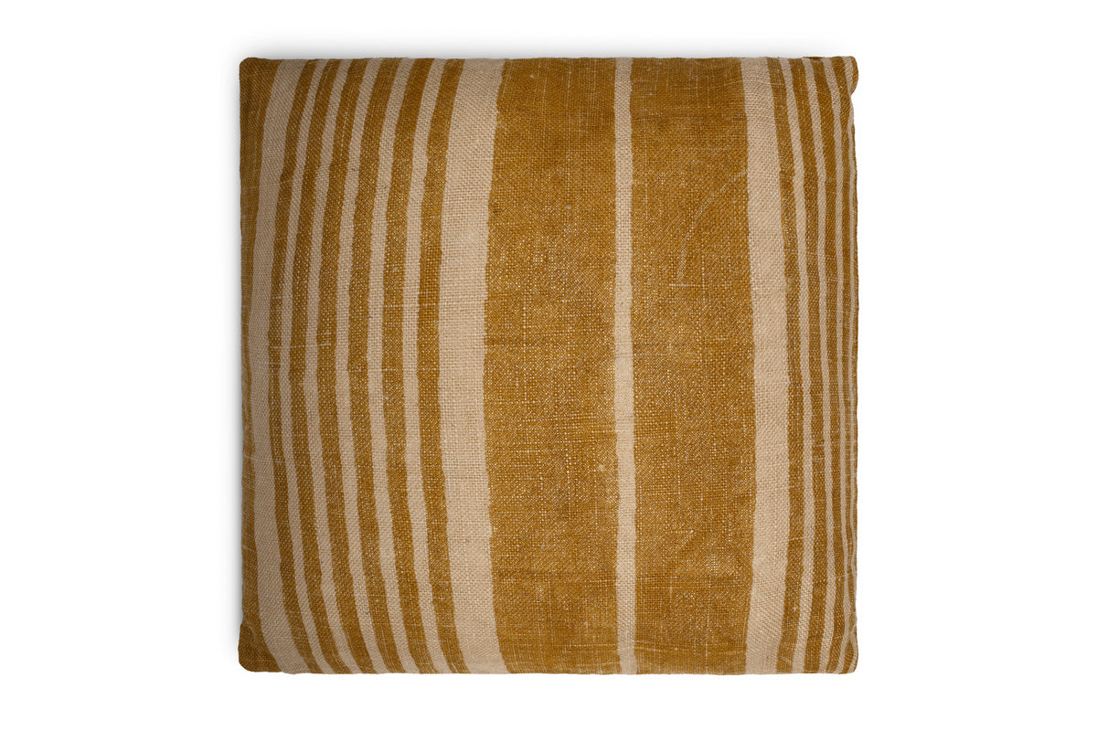 Eesha Jute Cushion Cover - Ochre