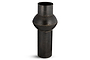 Endo Reclaimed Iron Vase - Aged Black