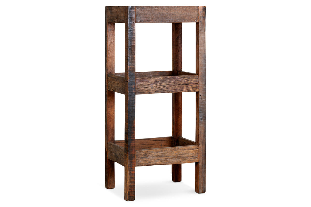 Akara Reclaimed Wood Storage Caddy - Natural