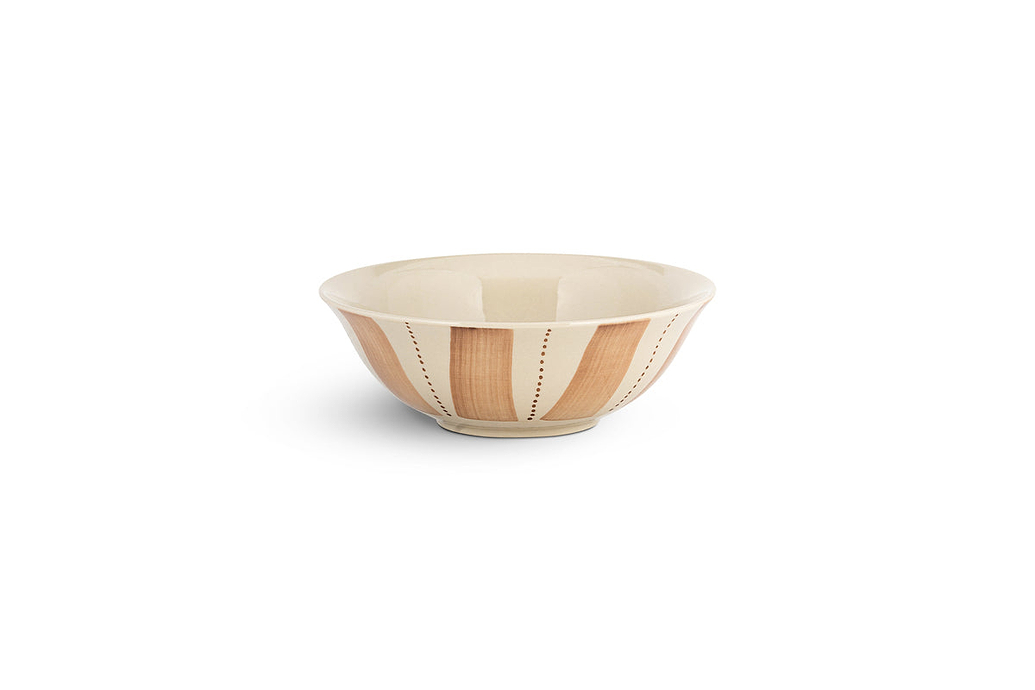 Patthar Cereal Bowl - Cream & Clay