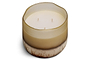 Oakmoss & Rose 3 Wick Scented Candle - Yellow