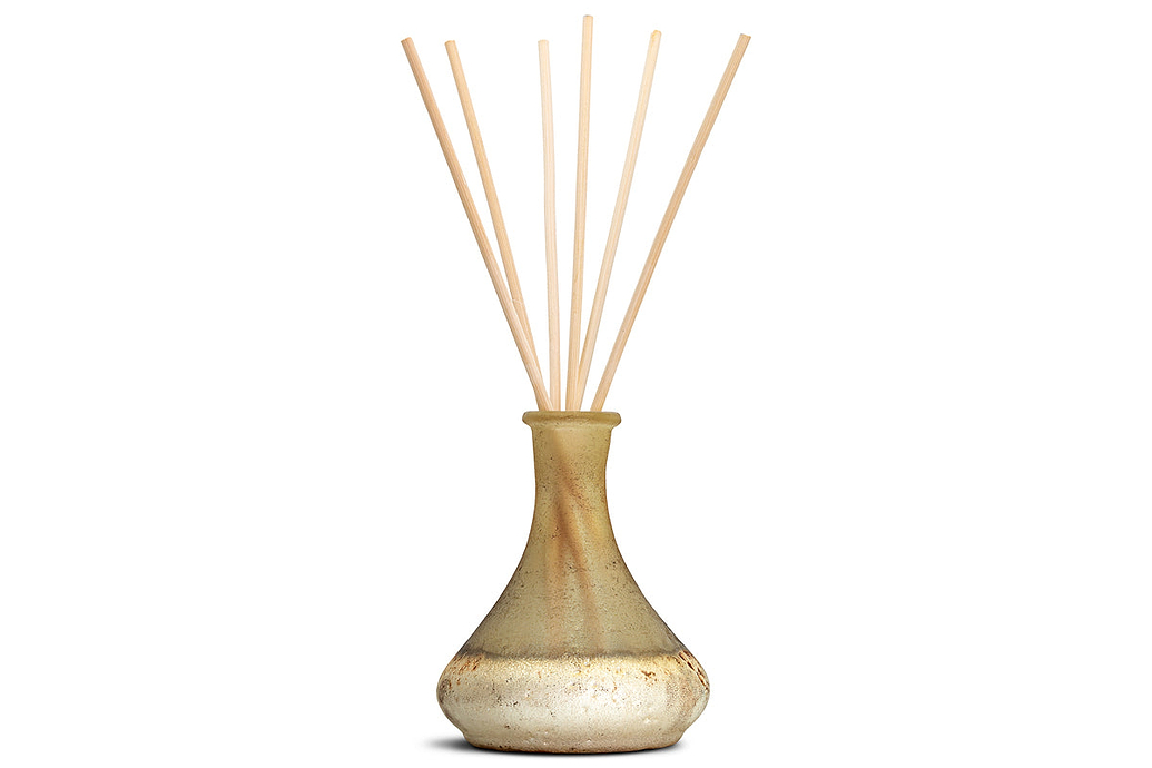 Oakmoss & Rose Scented Reed Diffuser - Yellow