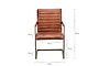 Wamma Leather Desk Chair-nkuku