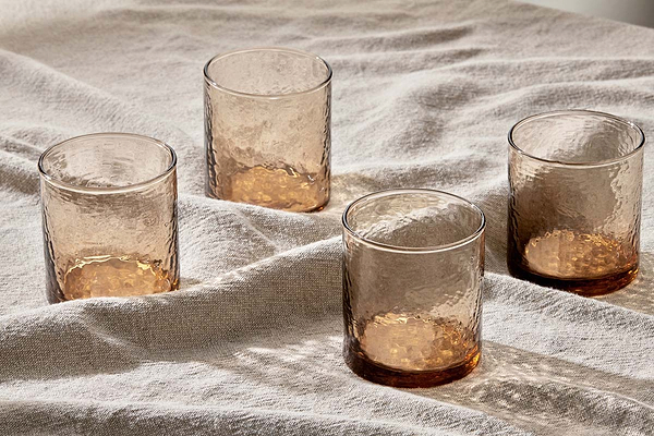 Yala Hammered Tumbler - Dusty Terracotta (Set of 4)