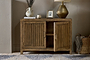 Yasha Reeded Mango Wood Sideboard-nkuku