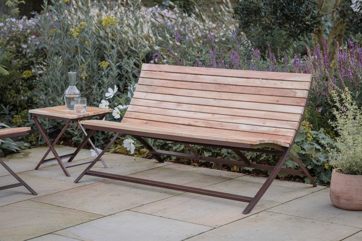 Yatin Outdoor Bench - Natural-nkuku