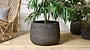 Zadie Terracotta Planter - Grey - Large-nkuku