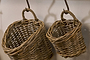 Zawar Rattan Hanging Baskets - Natural (Set of 2)-nkuku