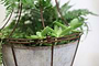 Abari Caged Hanging Planter-nkuku