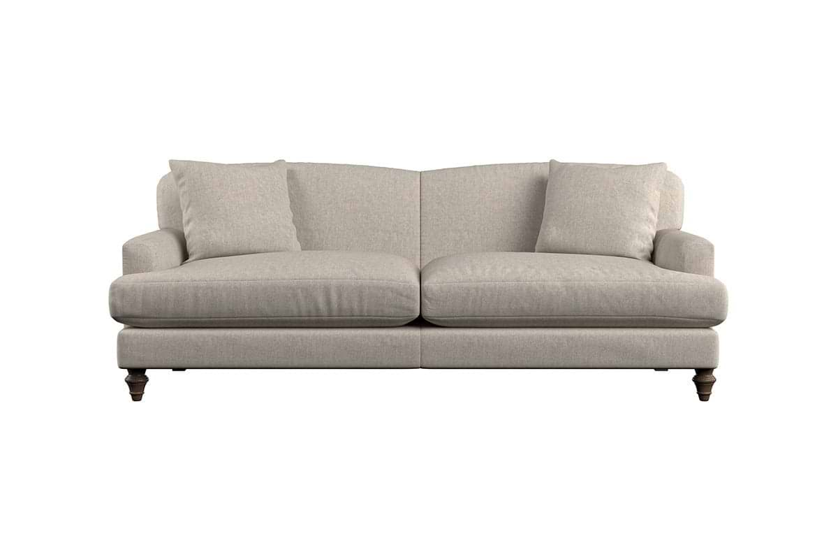 Nkuku MAKE TO ORDER Deni Grand Sofa - Brera Linen Smoke