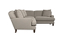 Nkuku MAKE TO ORDER Deni Large Right Hand Corner Sofa - Brera Linen Granite