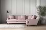 Nkuku MAKE TO ORDER Deni Large Right Hand Corner Sofa - Recycled Cotton Lavender