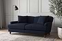 Nkuku MAKE TO ORDER Deni Medium Sofa - Brera Linen Indigo