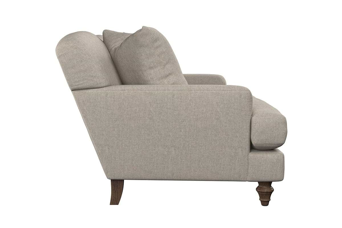 Nkuku MAKE TO ORDER Deni Small Sofa - Brera Linen Smoke