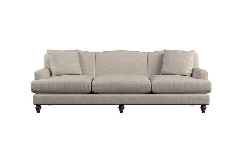 Nkuku MAKE TO ORDER Deni Super Grand Sofa - Brera Linen Sage