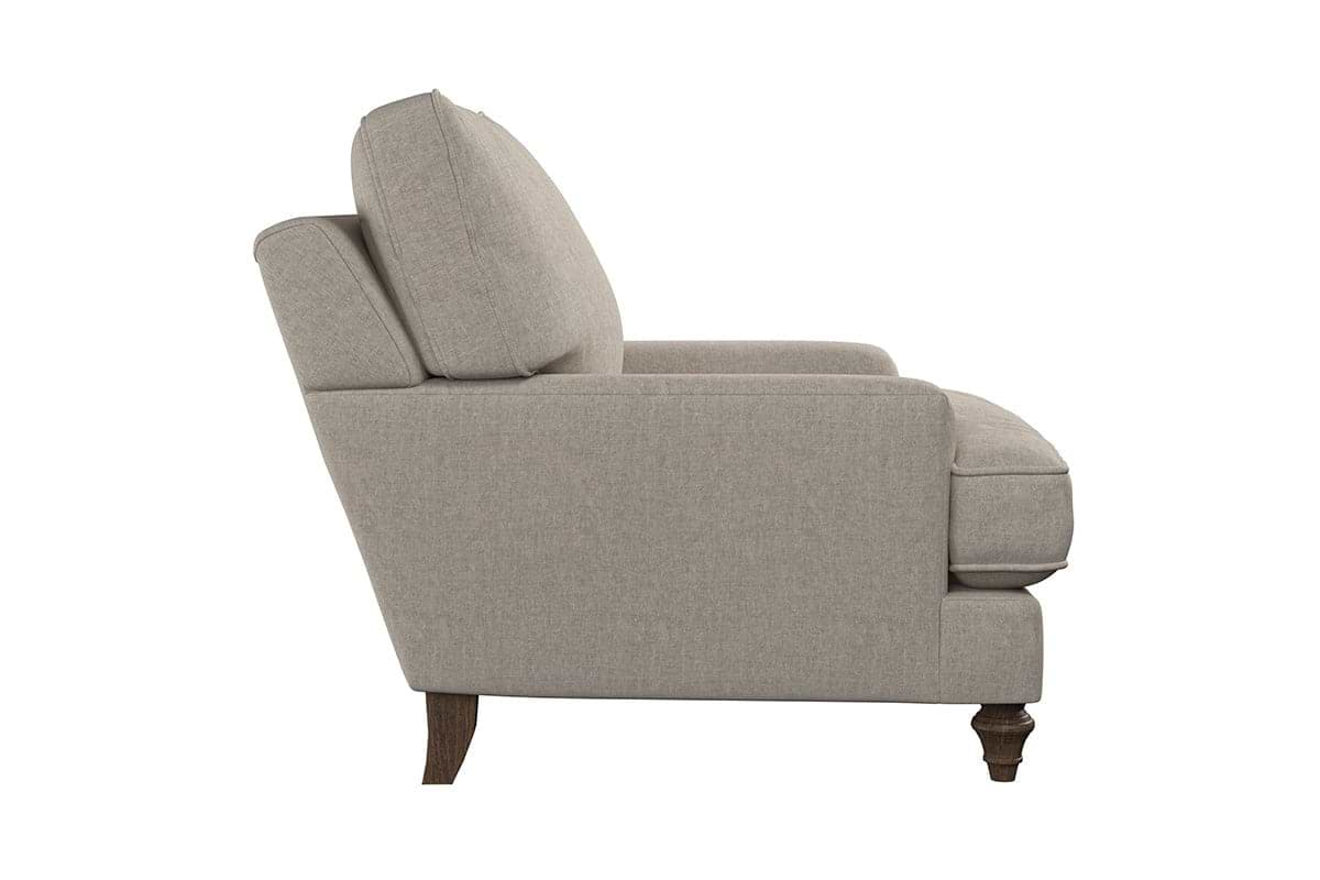 Nkuku MAKE TO ORDER Marri Armchair - Brera Linen Granite