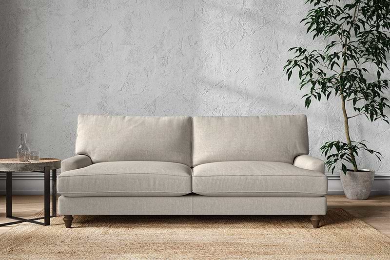 Nkuku MAKE TO ORDER Marri Grand Sofa - Brera Linen Natural