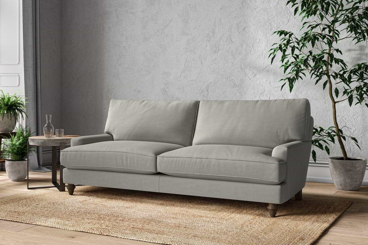 Nkuku MAKE TO ORDER Marri Grand Sofa - Brera Linen Smoke