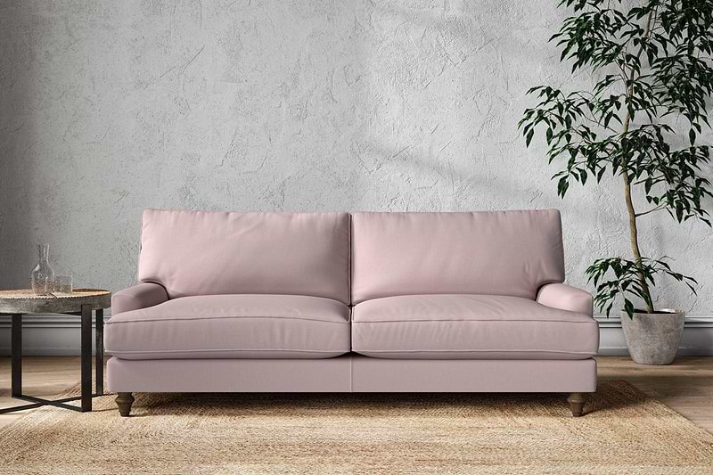 Nkuku MAKE TO ORDER Marri Grand Sofa - Recycled Cotton Lavender