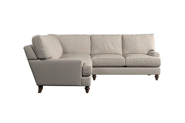 Nkuku MAKE TO ORDER Marri Large Corner Sofa - Brera Linen Natural