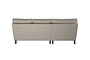 Nkuku MAKE TO ORDER Marri Large Left Hand Chaise Sofa - Brera Linen Granite