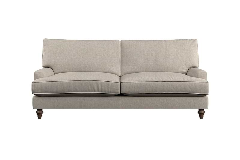 Nkuku MAKE TO ORDER Marri Large Sofa - Brera Linen Natural