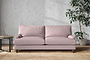 Nkuku MAKE TO ORDER Marri Large Sofa - Recycled Cotton Lavender