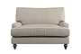 Nkuku MAKE TO ORDER Marri Love Seat - Brera Linen Espresso