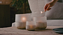 Ngolo Tealight Holder - Aged Smoke