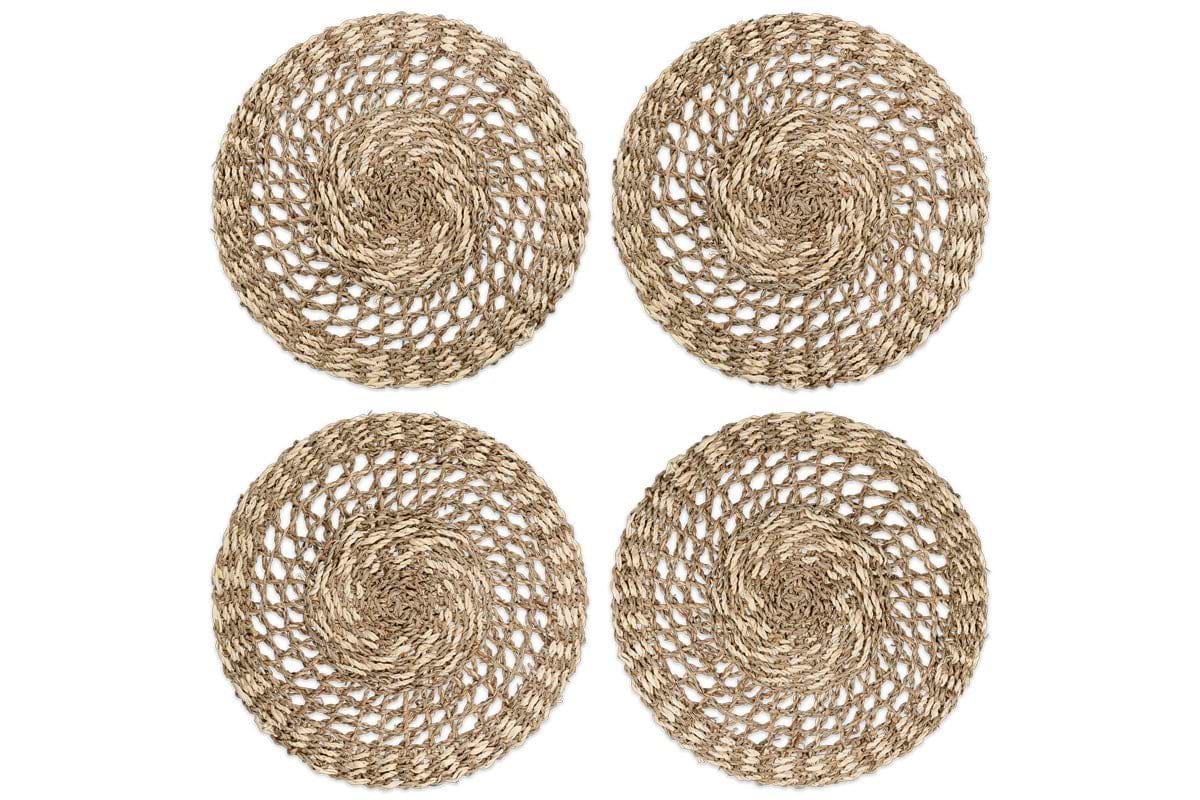 Aarushu Table Mat - Natural (Set of 4)-nkuku