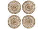 Aarushu Table Mat - Natural (Set of 4)-nkuku