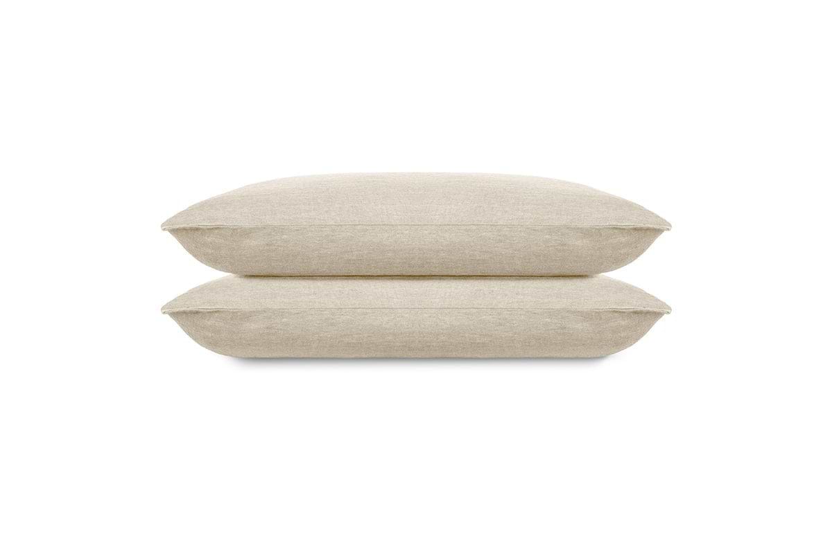Adya Linen Housewife Pillowcase Pair - Natural-nkuku