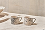 Ama Splatter Mug - Short (Set of 2)-nkuku